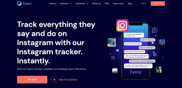 Track everything they say and do on Instagram with our Instagram tracker. Instantly.