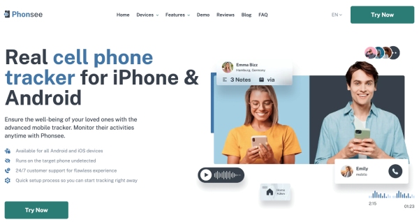 Real cell phone tracker for iPhone & Android